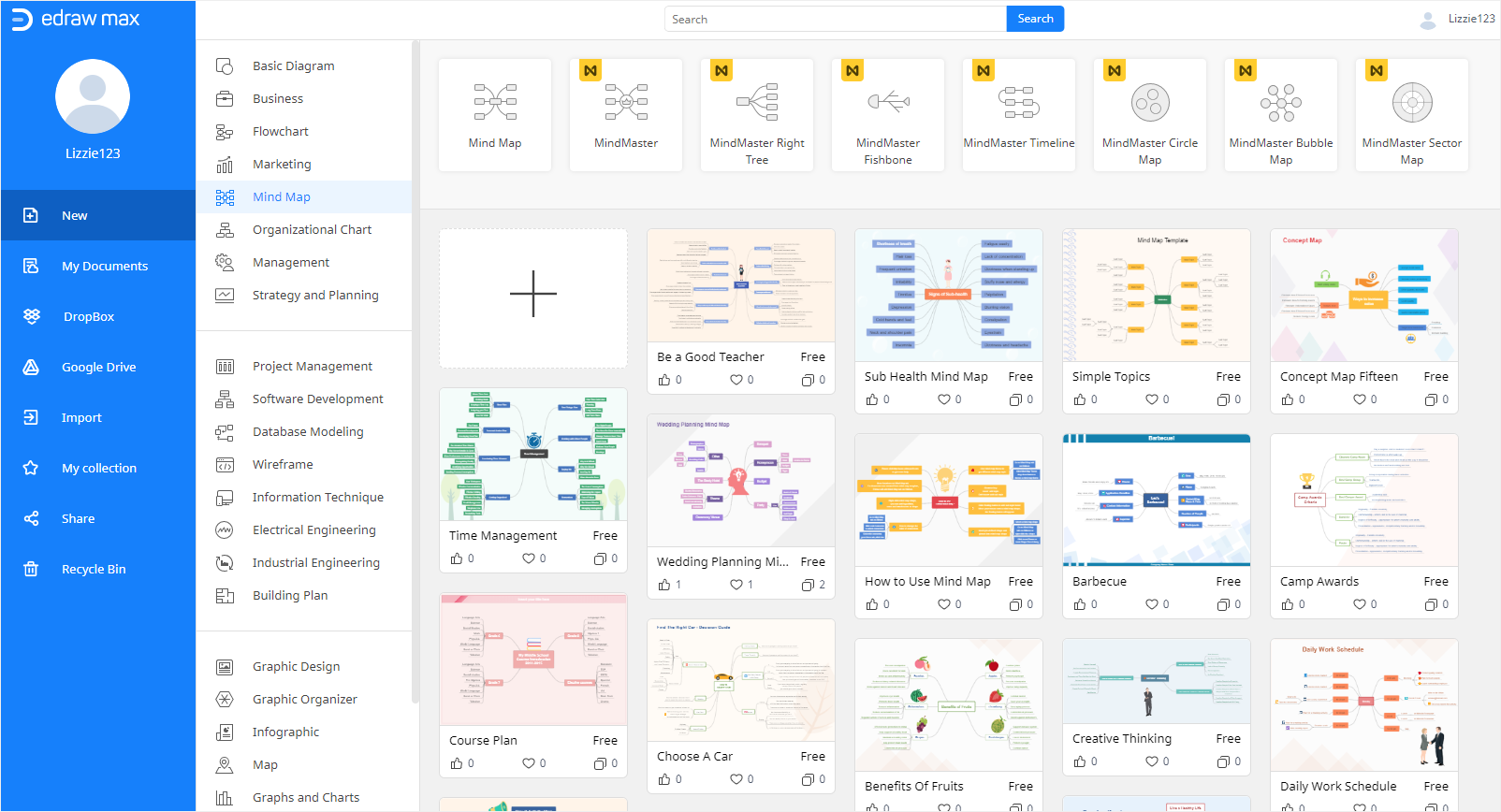 edraw max mind map free download