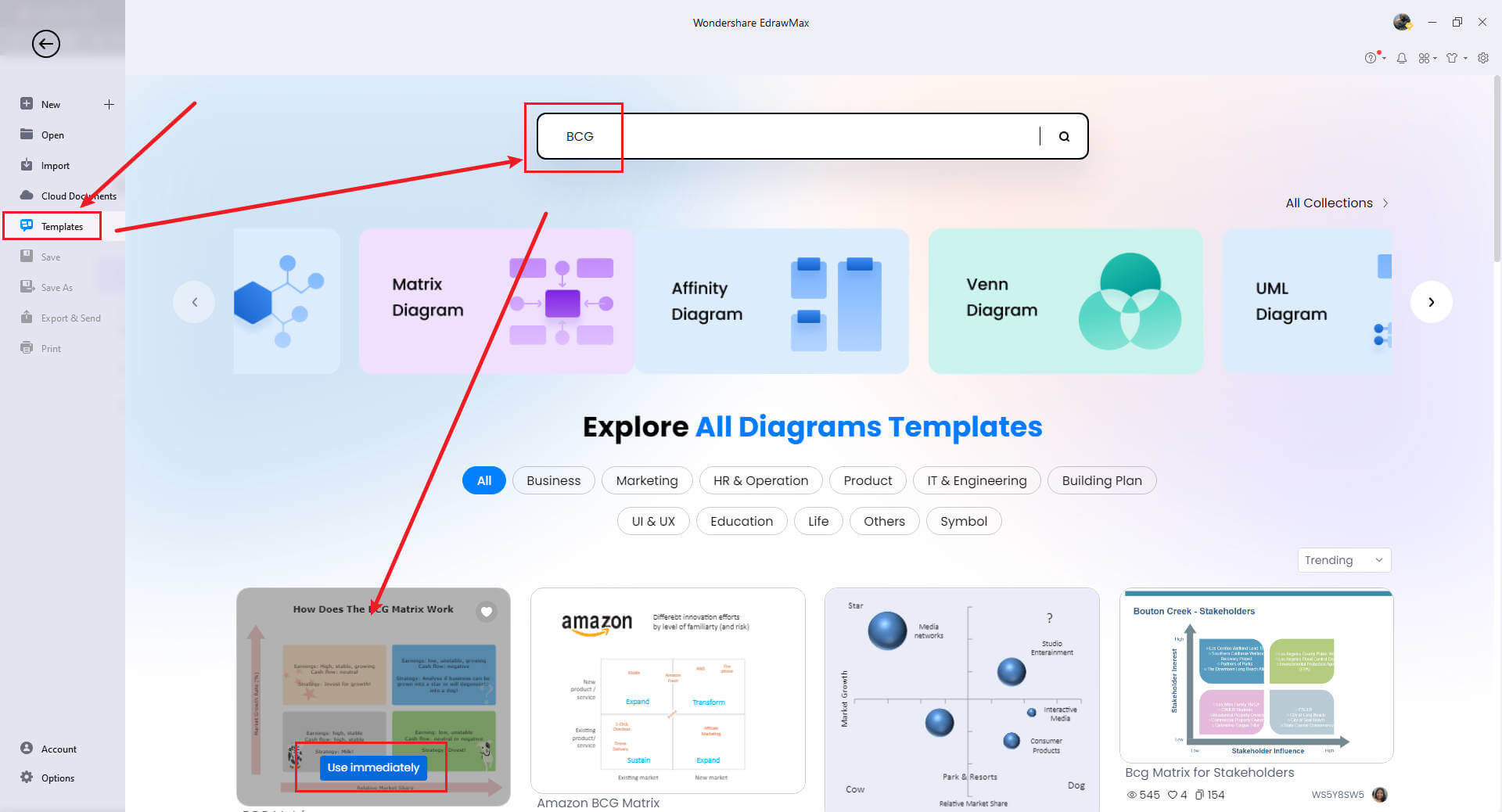 How to Draw Google BCG Matrix Online