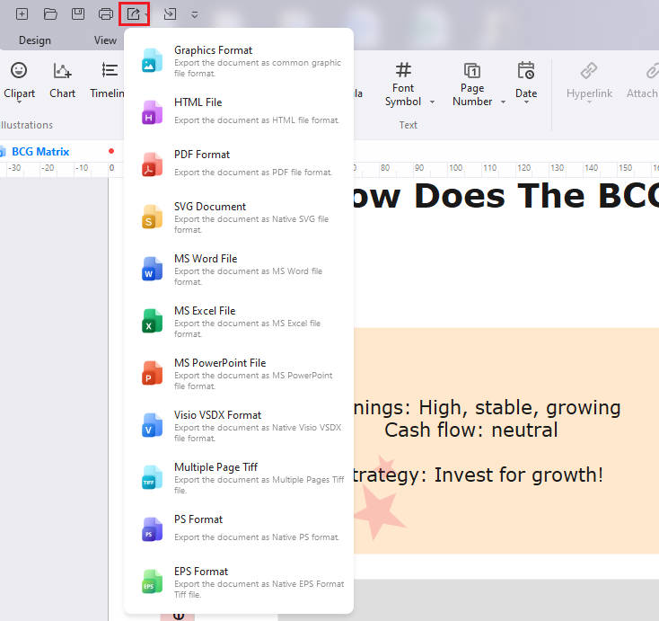 How to Draw Google BCG Matrix Online