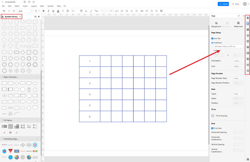 How to Make a Six Sigma Chart in EdrawMax