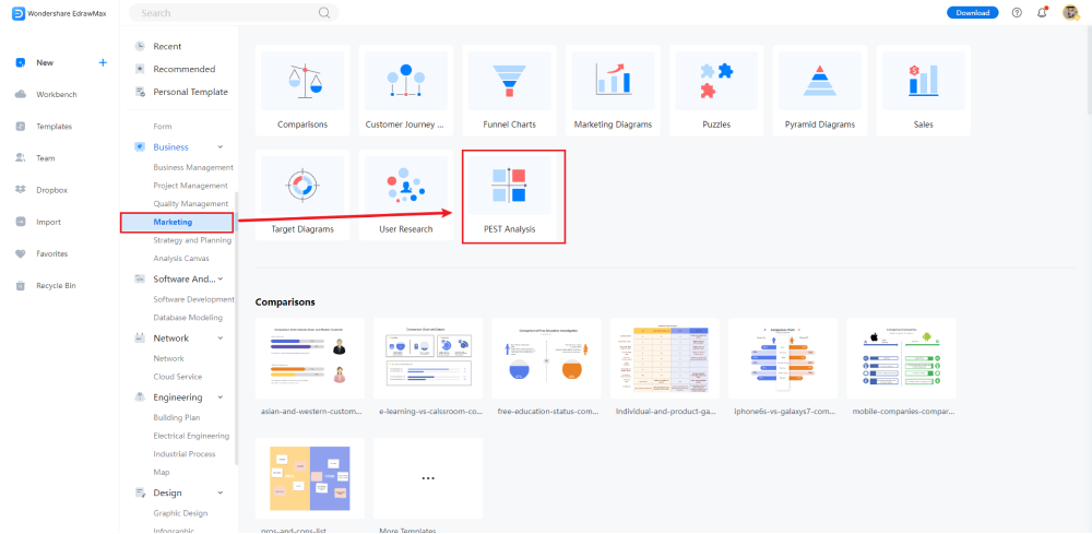 How to Do a PESTEL Analysis in EdrawMax