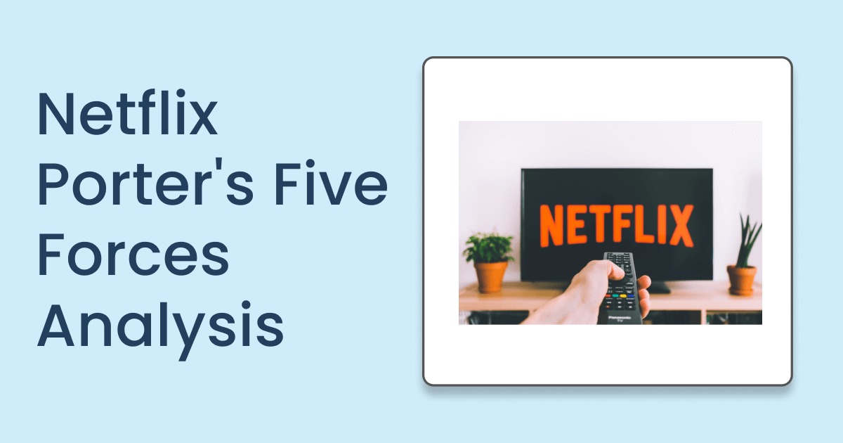 Netflix Porter's Five Forces Analysis EdrawMax Online