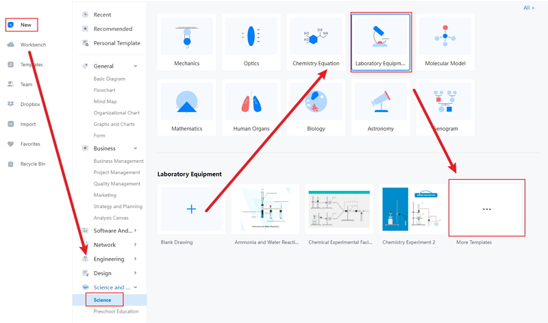 How to Create Chlorine Experiment Diagram Online