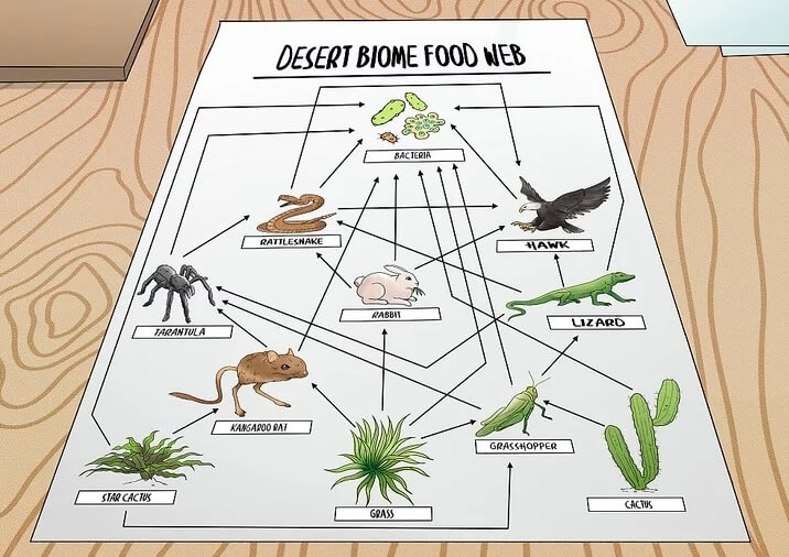 How to Create Food Web Diagram from Sketch
