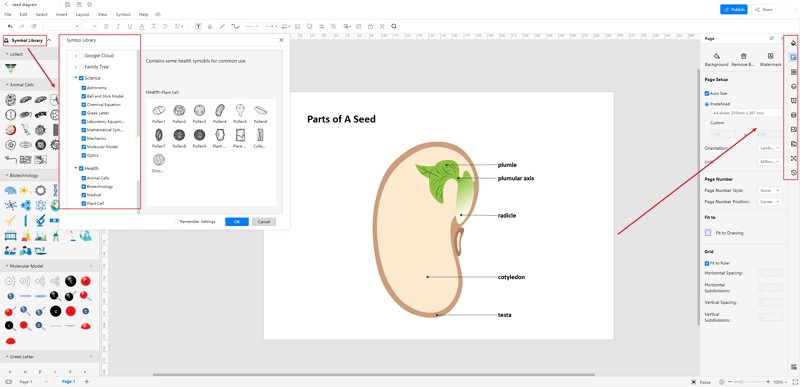 How to Create Seed Diagram Online