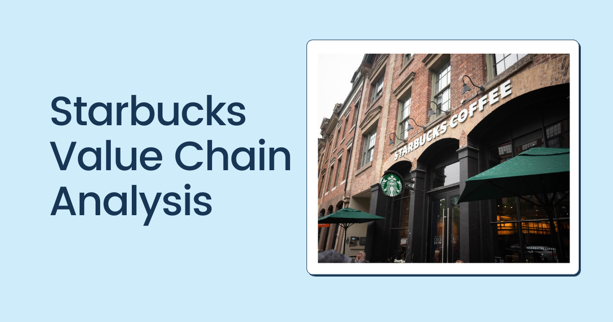 Starbucks Value Chain Analysis EdrawMax Online