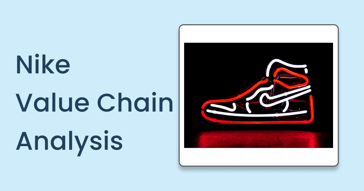 Nike Value Chain Analysis EdrawMax Online