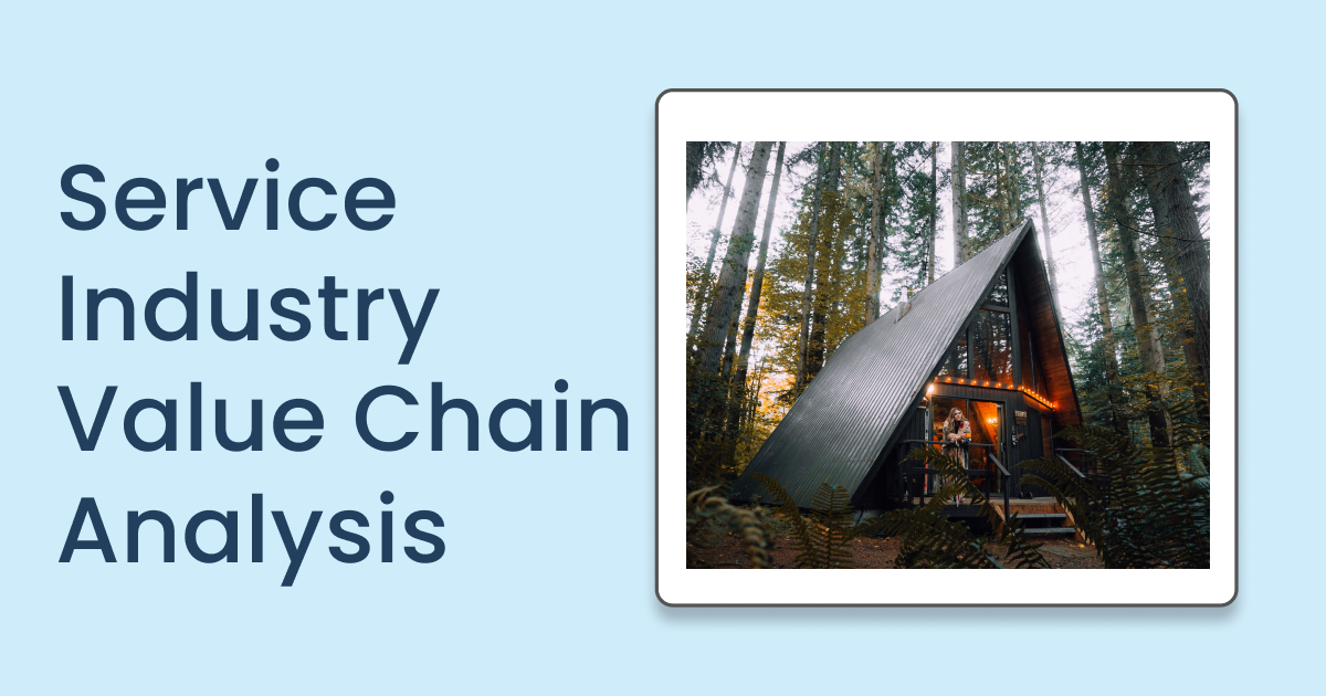 Service Industry Value Chain Analysis EdrawMax Online