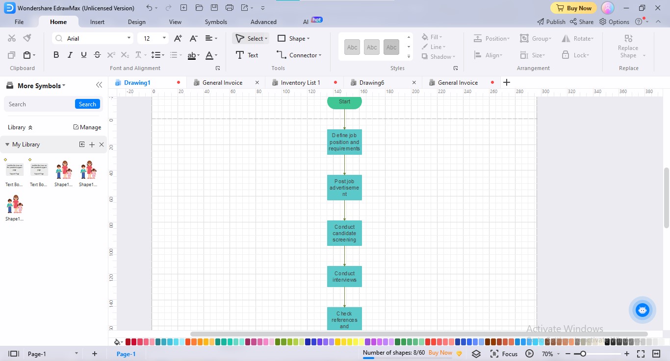 edrawmax ai diagramm erstellen