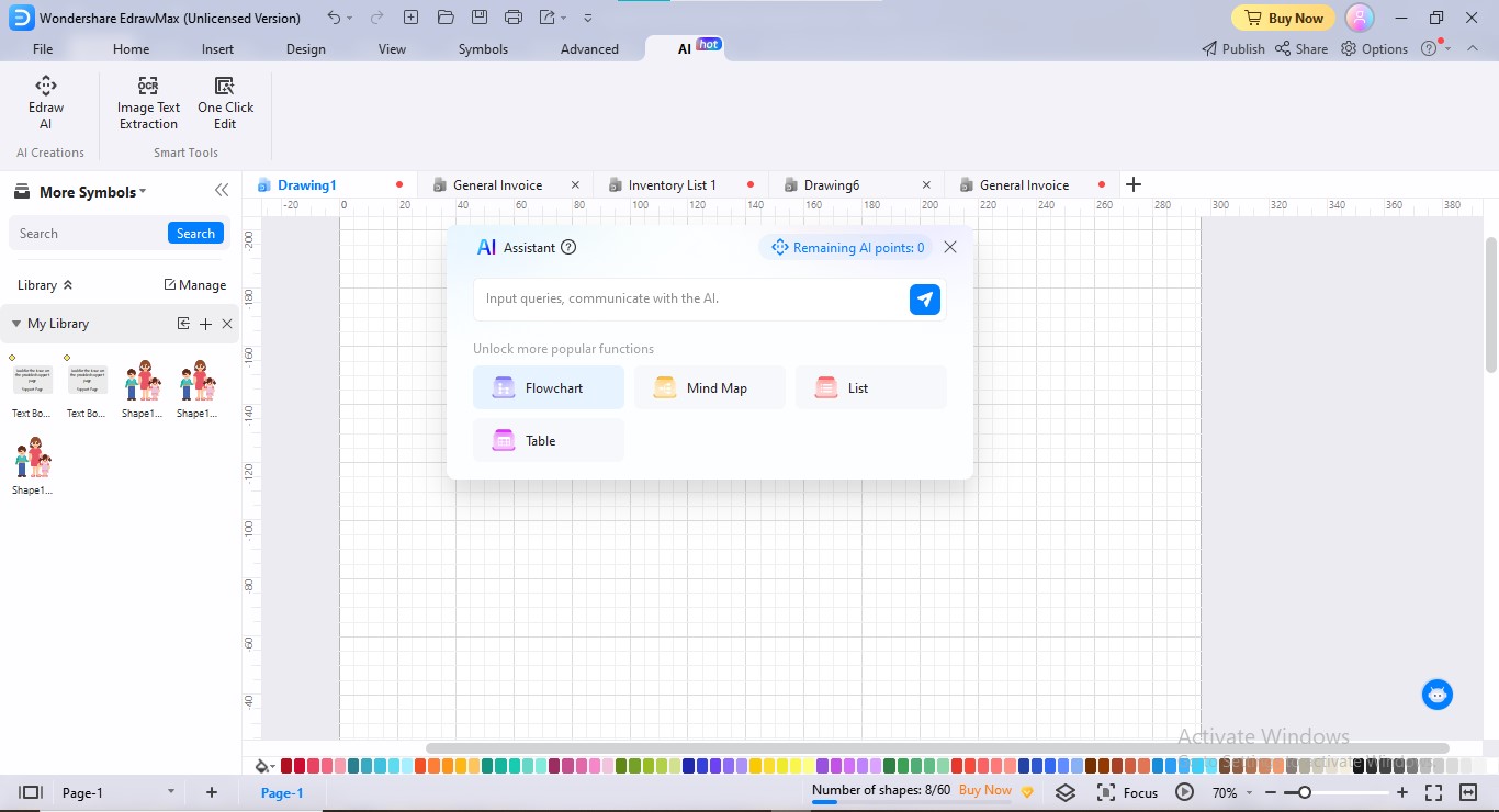 Edraw ai organigramme infographie