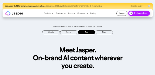 jasper-template-horizontal-mainscreen