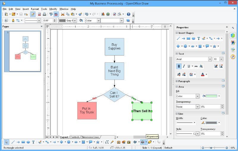 dessin openoffice en tant qu'outil open source