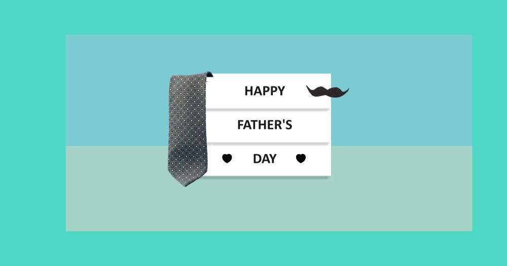 tarjeta expresiva para el Día del Padre