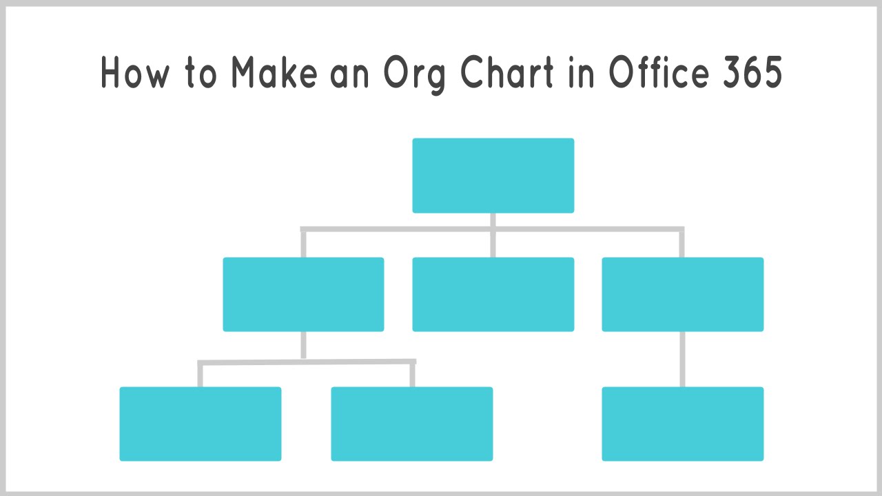 creating an org chart in microsoft office 365 