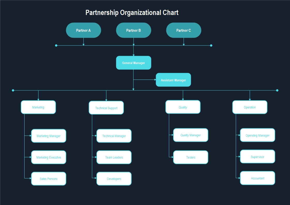 Partnership Firm Chart