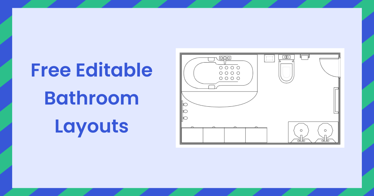 bathroom dimensions layout