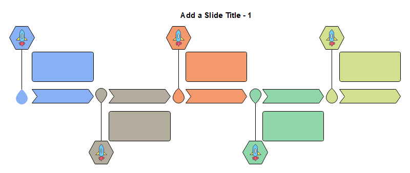 空白时间轴模板PowerPoint