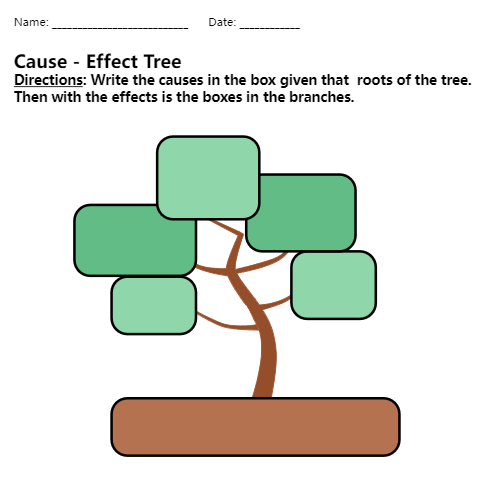 Tree Graphic Organizer