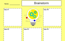 Brainstorming Grafik Organizer