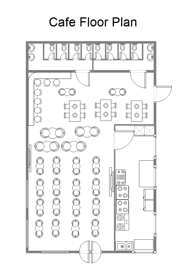 Cafe Floor Plan