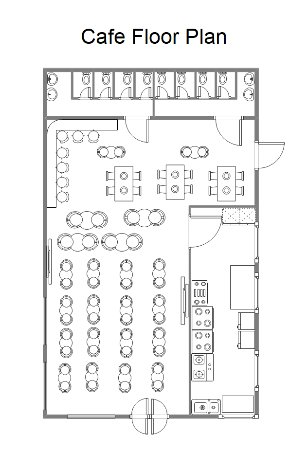 Coffee Shop Floor Plan