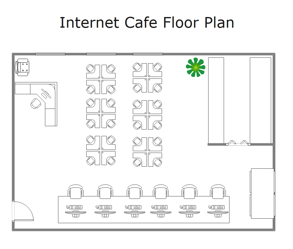 Coffee Bar Layout Floor Plan Floor Roma   Example6 