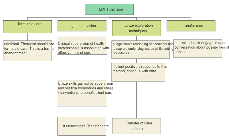 LMFT Decision Flowchart