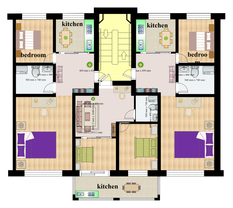 Free Editable Floor Plan Examples EdrawMax Online