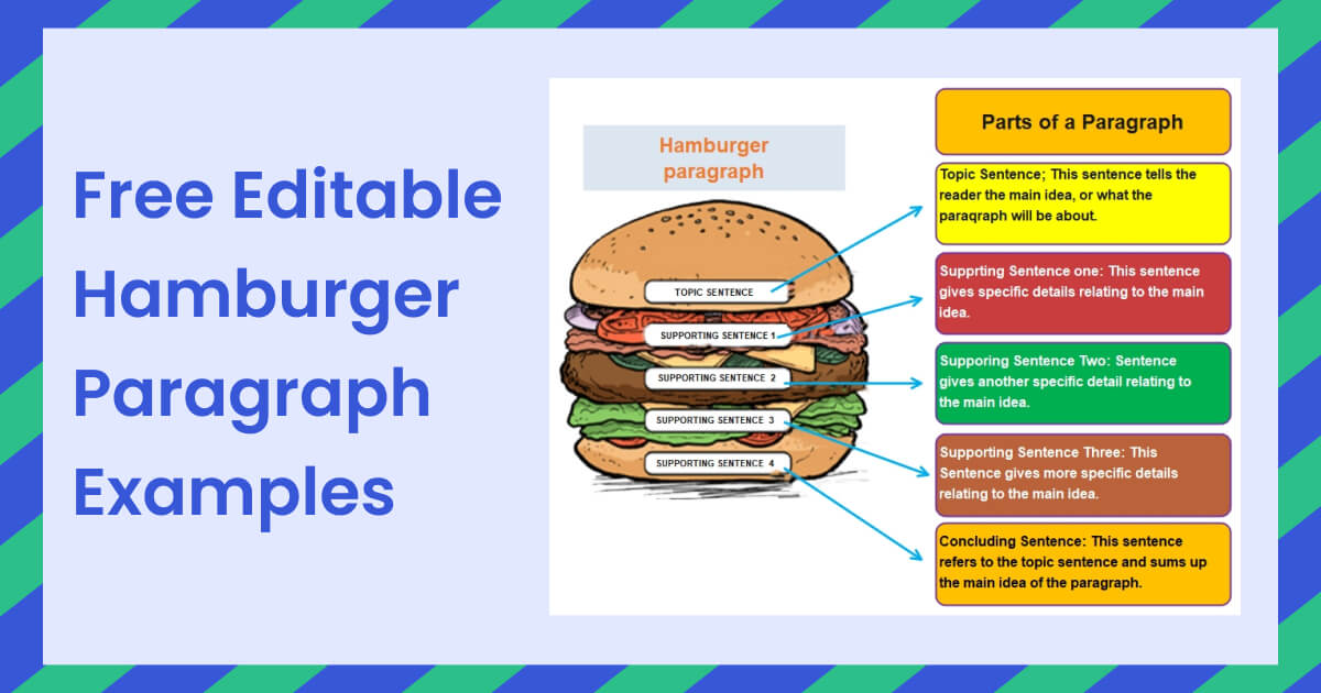 Free Editable Hamburger Paragraph Examples | EdrawMax Online