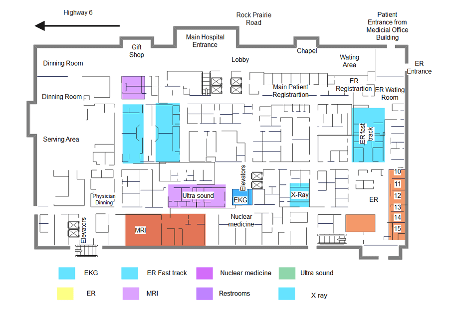 Hospital Floor Plan