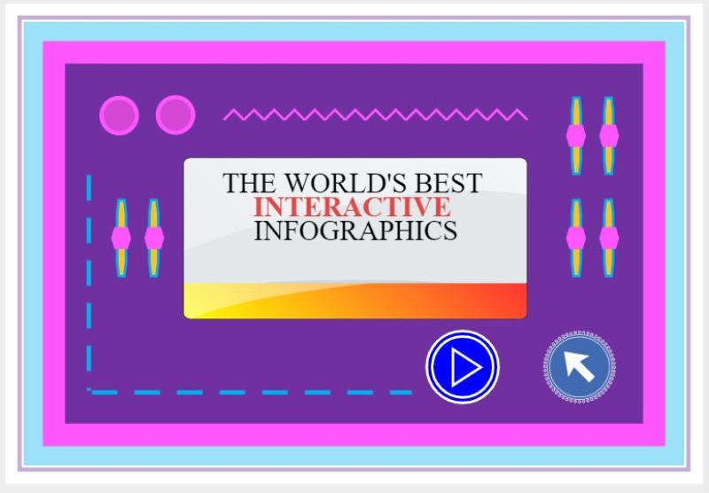 Interactive infographic html5