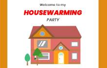 Creative Housewarming Invitation Card