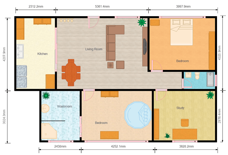 Living Room Layout