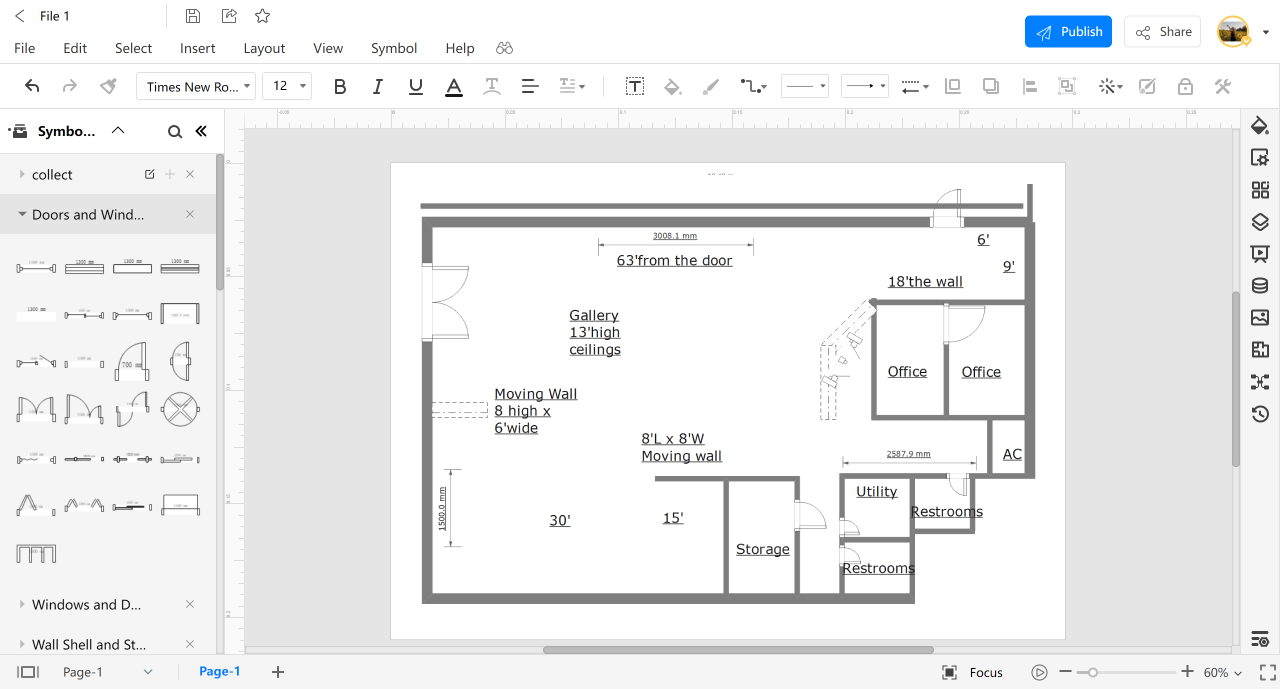 Online Floor Plan Maker - EdrawMax