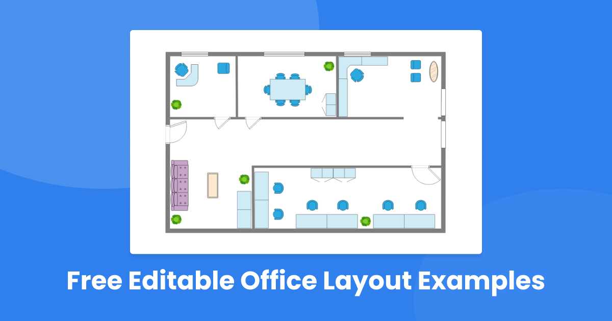 Free Editable Office Layout Examples  EdrawMax Online