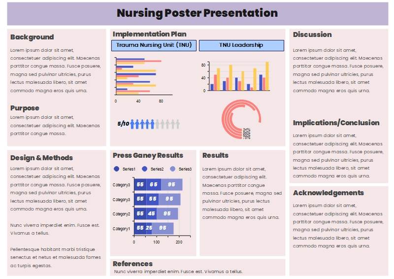 sample research poster template