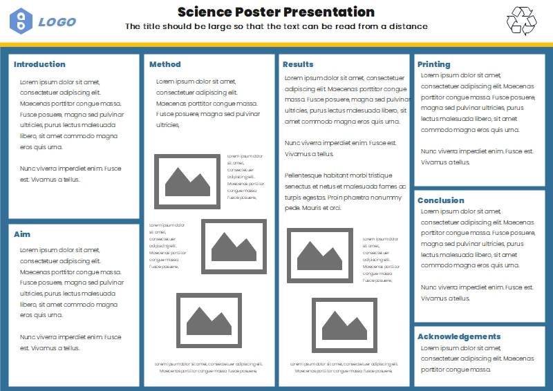 sample research poster template