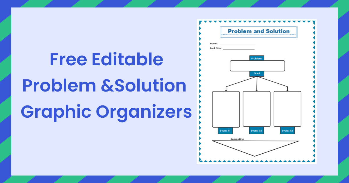 problem solution graphic organizer high school