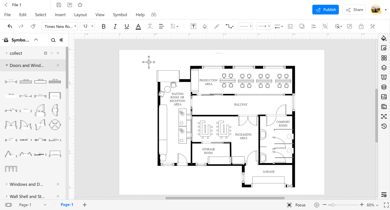 Online Floor Plan Maker - EdrawMax