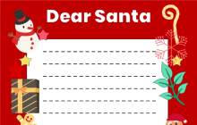 Blank Santa Letter Template