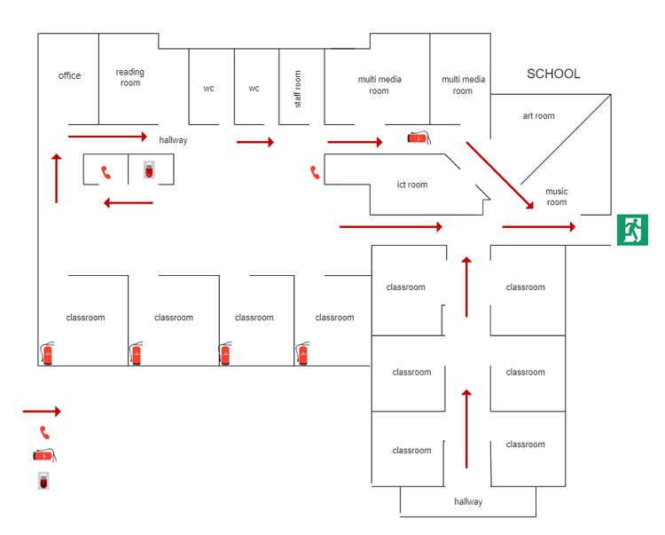 Free Editable School Layouts Edrawmax Online