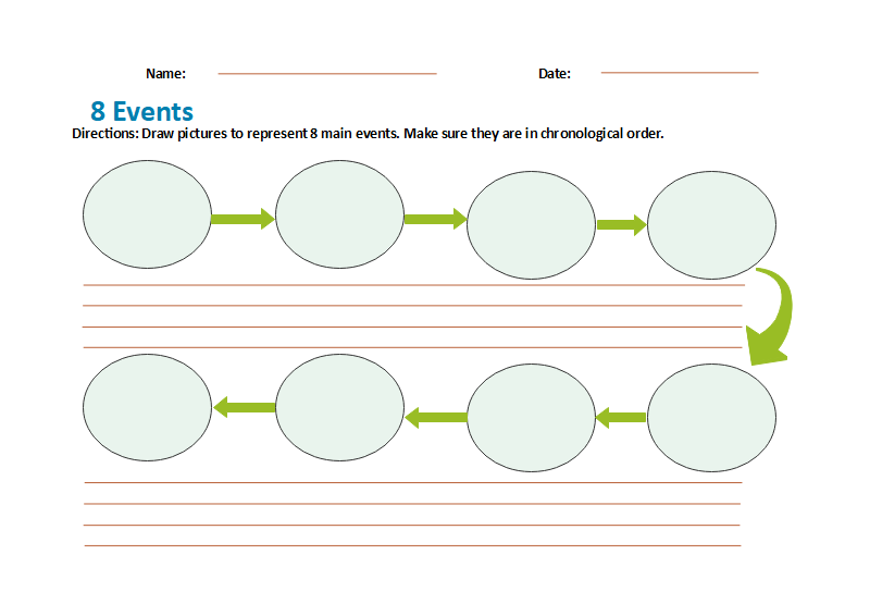 Free Graphic Organizer For Sequence Of Events - Zita Courtenay