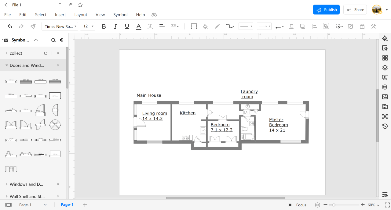 Online Floor Plan Maker - EdrawMax