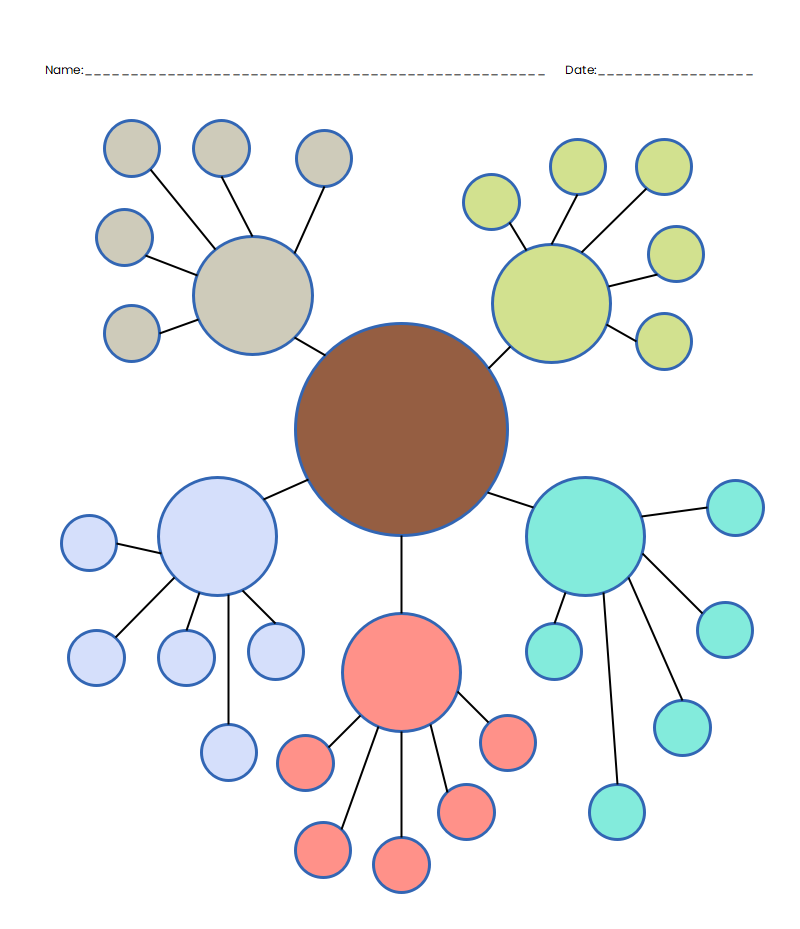 Free Editable Web Graphic Organizer Examples EdrawMax Online