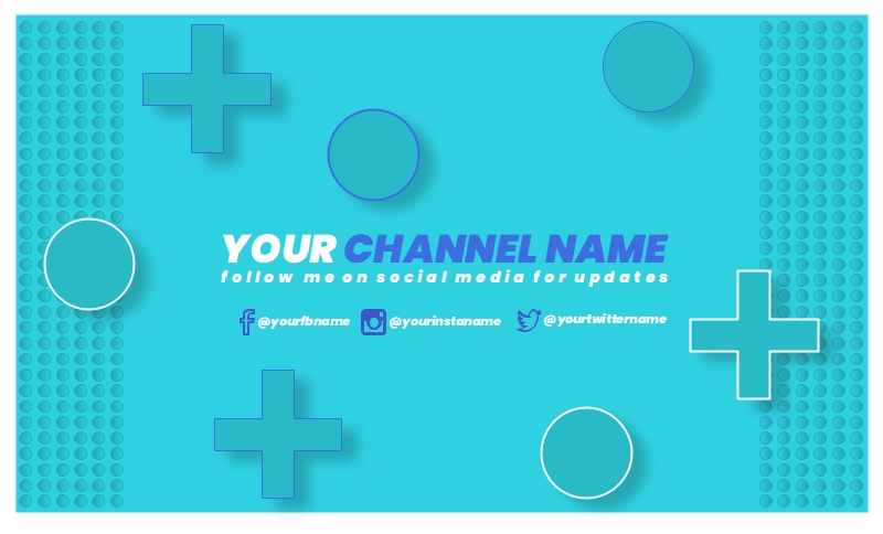Gaming Channel Banner Header Template