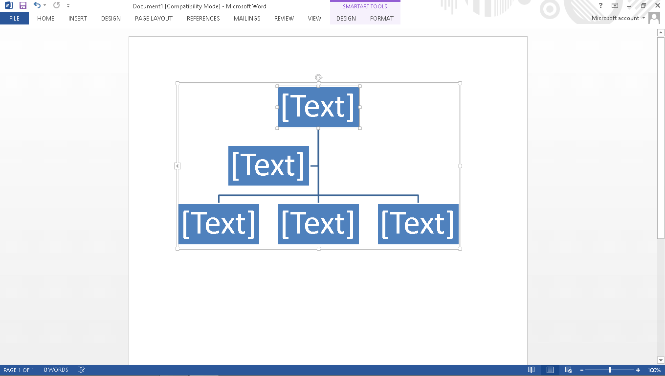 How To Draw An Organizational Chart In Microsoft Word