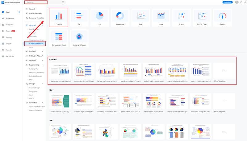 How to Make a Column Chart Online Easier