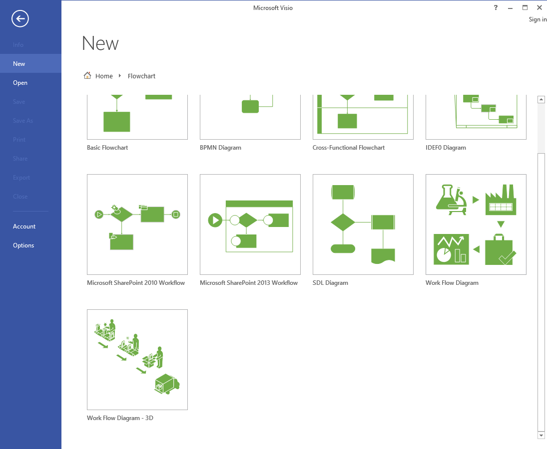 Make a Workflow Diagram in Visio