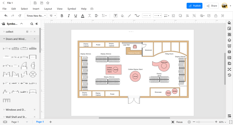 Make a Floor Plan in EdrawMax