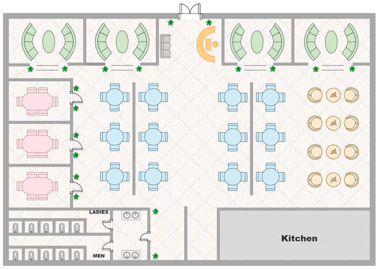 Restaurant Floor Plan